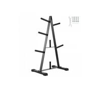 Support d'Haltères avec Capacité de Charge 227 kg Rack de Rangement pour Disques des Poids de 25 4 mm