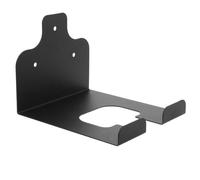Support D'haltères Mural en Fer Noir pour Barre, Maison et Gym | Rangement Mural Ajustable, Design Multifonction, Installation Facile, Gain de Place, pour Salle de Sport