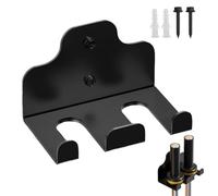 Support d'haltères - Rangement mural pour haltères, double support d'haltères | Organiseur d'haltères à la maison pour salle de sport, support vertical à suspendre et support mural pour les amateurs