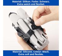 Support D'hélice Pour Drone,1 Kit,Compatible Avec Dji Mini 3 Pro,En Noir,En Silicone,Protection Des Pales De Rotor Du Drone,Support D'hélice Pour Le Transport Du Drone Noir