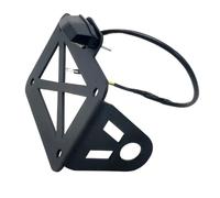 Support D'immatriculation Latéral Universel À pour Plaque D'immatriculation De Moto pour Suzuki Bobber Chopper Support de Plaque d'immatriculation de Moto