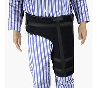 Support d'immobilisation de compression pour l'articulation de la hanche, soulagement de la sciatique, ceinture de blessure musculaire, support de ceinture de fixation de l'articulation de la hanche