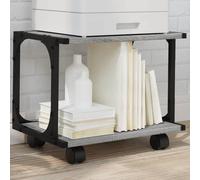 Support d'Imprimante à 2 Niveaux Table d’Impression Rangement Bureau vidaXL