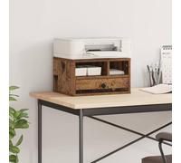 Support d'imprimante avec tiroir Bois Ancien 40 x 32 x 24 cm,Imprimantes, photocopieurs, scanners et fax,Accessoires pour imprimantes, copieurs et télécopieurs,Supports pour imprimante-886028