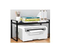 Support d'imprimante de bureau multifonction en métal pour télécopieur et scanner, gain de place, rehausseur de moniteur pour bureau