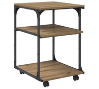 Vidaxl Support D'imprimante Chêne Artisanal 43 X 48 X 64 Cm