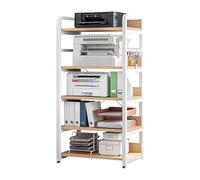 Support d'imprimante multicouche pour la maison, le bureau, cadre en acier de 20 mm d'épaisseur, design compact, idéal pour imprimantes, scanners et télécopieurs, 80 x 35 x 140 cm