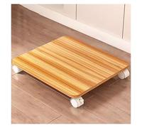 Support d'imprimante portable compact avec roues verrouillables, support d'imprimante à 1 étage, chariot de machine beige pour petits espaces (F-40