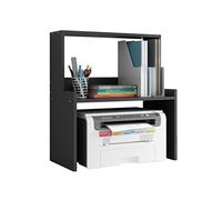 Support d'imprimante réglable avec support de rangement pour imprimante pour la maison, le bureau, la copie, les fichiers, peu encombrant, pour bureau, bibliothèque, télécopieur