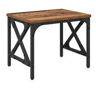 Support d'imprimante réglable - vidaXL - Bois ancien - 40x30x31 cm - Pieds réglables - Style industriel - Finition mate