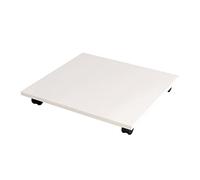 Support d'imprimante Stockage de Bureau Support d'imprimante sous le bureau avec 4 roulettes support de copieur d'imprimante mobile de bureau support d'unité centrale plateau de support d'usine de rou