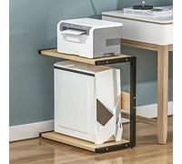 Support d'imprimante Support d'imprimante Simple Support de processeur d'ordinateur Central Multicouche sous l'étagère de Table Bureau à Domicile (B H65cm)