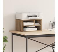 Support d'imprimante vidaXL Chêne Artisan 40x32x22,5 cm Bois d'ingénierie