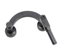 Support d'indicateur de cadran de 8 mm Demi-rond Combinaison de test numérique Outil de centrage pour machine outil de mesure du trou d'arbre Acier