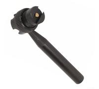 Support d'indicateur de test pour cadran, 8 x 70 mm, bague de serrage réglable pour indicateur de test, manchon en acier, bras pivotant en acier robuste pour mandrin de jauge de hauteur
