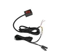 Support D'indicateur Levier De Changement Vitesse Universel Pour Motocyclette Indicateur Numérique À 6 Vitesses(Red)