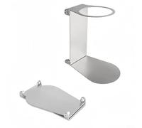 Support d'infuseur manuel pliable pour café V60, se replie à plat pour un rangement facile, base antidérapante stable pour une infusion sans déversement