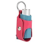 Support d'inhalateur pour , porte-clés pour étui d'inhalateur - Étui de support d’espacement pour inhalateur avec boucle en métal | Cuir PU, léger et pratique pour un usage quotidien, l'école et la ra