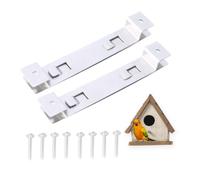 Support d'installation rapide et facile pour nichoirs à oiseaux, support stable et en acier pour sécuriser les nichoirs à oiseaux, les mangeoires, les maisons, les arbres