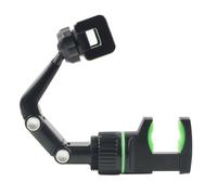 Support d'instrument, support en tissu pour 10 médiators avec pince rotative, support pour 10 médiators avec pince rotative, support pour micro