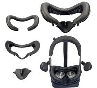 Support d'interface faciale magnétique et mousse de cuir synthétique de rechange et coussinet de nez en silicone et cache de lentille de protection, accessoires VR pour casque à index de valve