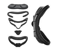 Support D'interface Faciale Vr 4 En 1, Coussinet En Mousse De Cuir Pu, Couverture D'objectif Vr Anti-Fuite Pour Oculus Quest 2 Vr, Ensemble De Protection