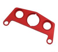 Support d'interrupteur à clé pour guidon TRX450R pour Pro Taper, pour clignotant en aluminium CNC, accessoire léger résistant à la rouille, rouge (rouge)