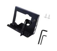 Support d'inversion stable en alliage d'aluminium pour outil de travail du bois, revêtement noir mat, 1,3 kg, rangement compact, montage de rabot de qualité atelier