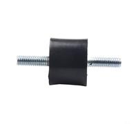 Support d'isolateur de vibrations en caoutchouc, pieds en caoutchouc anti-vibrations pour M5 M6, amortisseurs pour machine à laver, compresseur d'air, générateur (M6 x 18 mm (25 mm x 20 mm)