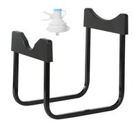 Support distributeur d'eau - Fer 27x20x36,5 cm Léger | Porte-bouteilles de 3 à 5 gallons, de refroidisseur antidérapant, valve à bec réutilisable | Cuisine Bureau Camping Accueil Support d'hyd