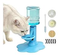 Support distributeur d'eau par gravité pour chat - Renouvellement | Gravity-Cat Distributeur d'eau avec base antidérapante, distributeur d'eau sur pied pour chat, anti-basculement et base