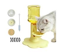 Support distributeur d'eau par gravité pour chat - Renouvellement | Gravity-Cat Distributeur d'eau avec base antidérapante, distributeur d'eau sur pied pour chat, anti-basculement et base