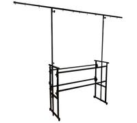 SUPPORT DJ MOBILE PRO AVEC PORTIQUE DE LUMIERE