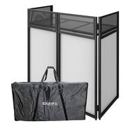 Support DJ pliable - Ibiza DS30 - Avec étagère pour poser les appareils - 1110 x 520 x 1050mm - sac de transport
