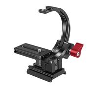 Support d'objectif Compatible avec Les appareils Photo Reflex Sony, Canon et Nikon - Bague Semi-Circulaire réglable for Prises de Vue Horizontales et Verticales