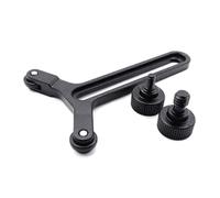 Support d'objectif en forme de Y avec système de double roue réglable pour appareil photo pratique