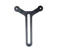 Support d'objectif en Y avec double roues, système de support d'objectif avec vis coulissante de 6,35 mm pour DJI Ronin S SC et plaque de stabilisation à dégagement rapide