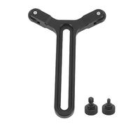 Support D'objectif en Y avec Roues Doubles, Support D'objectif en Forme de Y avec Réglage Vertical de 71,5 Mm, Système de Support D'objectif adapté pour DIY Ronin S, Ronin SC