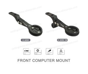Support d'ordinateur avant Syncros IC AERO IM, supports en alliage usinés CNC pour Garmin/Bryton/Cateye/Wahoo, compatible avec le cockpit aérodynamique Creston iC SL IC AERO