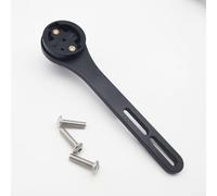 Support d'ordinateur de guidon de vélo en alliage d'aluminium pour Garmin, Bryton, Cateye - Support GPS intégré avec distance de vis de 7,5 à 45 mm, noir (pour Bryton)