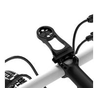 Support d'ordinateur de potence de vélo de 38 mm pour Garmin Edge Explore, en alliage d'aluminium léger pour GPS, lampe de poche et caméra d'action, compatible avec Bryton, Wahoo et Cateye Noir