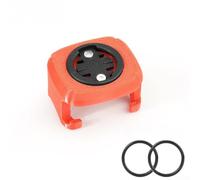 Support d'ordinateur de vélo, 25 g ABS, accessoire de moyeu de vélo imprimé 3D, sangle sécurisée pour Garmin Bryton Mio, vue stable (orange)