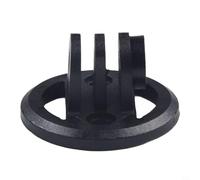 Support d'ordinateur de vélo conçu pour Garmin Bryton pour Wahoo Units et compatible avec caméras d'action et systèmes d'éclairage de guidon (support de caméra)