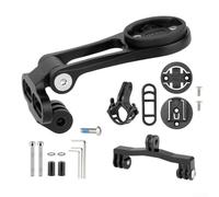 Support d'ordinateur de vélo en alliage d'aluminium pour Garmin, Bryton, pour Cateye Solution de montage stable pour cyclistes (kit B)