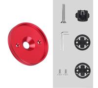 Support d'ordinateur de vélo léger et résistant aux intempéries pour GARMIN, pour Bryton (rouge)