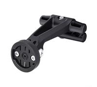 Support d'ordinateur de vélo pour feux arrière et caméras - Style quart de tour pour VTT 81 x 56 mm