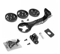 Support d'ordinateur de vélo pour Garmin Bike Support GPS pour Trek Madone SLR7/9, support de guidon de vélo de VTT - Support de vélo avant étendu pour ordinateur de cyclisme (court)