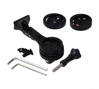 Support d'ordinateur de vélo pour Garmin/Bryton/Cateye, support GPS réglable pour Trek Madone 2022-2023/Emonda SLR/RSL, comprend un clip pour appareil photo et 3 bases (long)