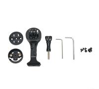 Support d'ordinateur de vélo pour Garmin/Bryton/Cateye, support GPS réglable pour Trek Madone 2022-2023/Emonda SLR/RSL, comprend un clip pour appareil photo et 3 bases (court)