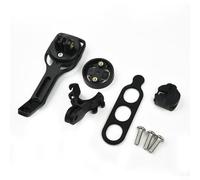 Support d'ordinateur de vélo pour Garmin Bryton pour Cateye Noir Avec potence guidon en alliage d'aluminium léger pour vélo de route extérieur